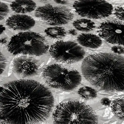 B+ mushroom spore prints
