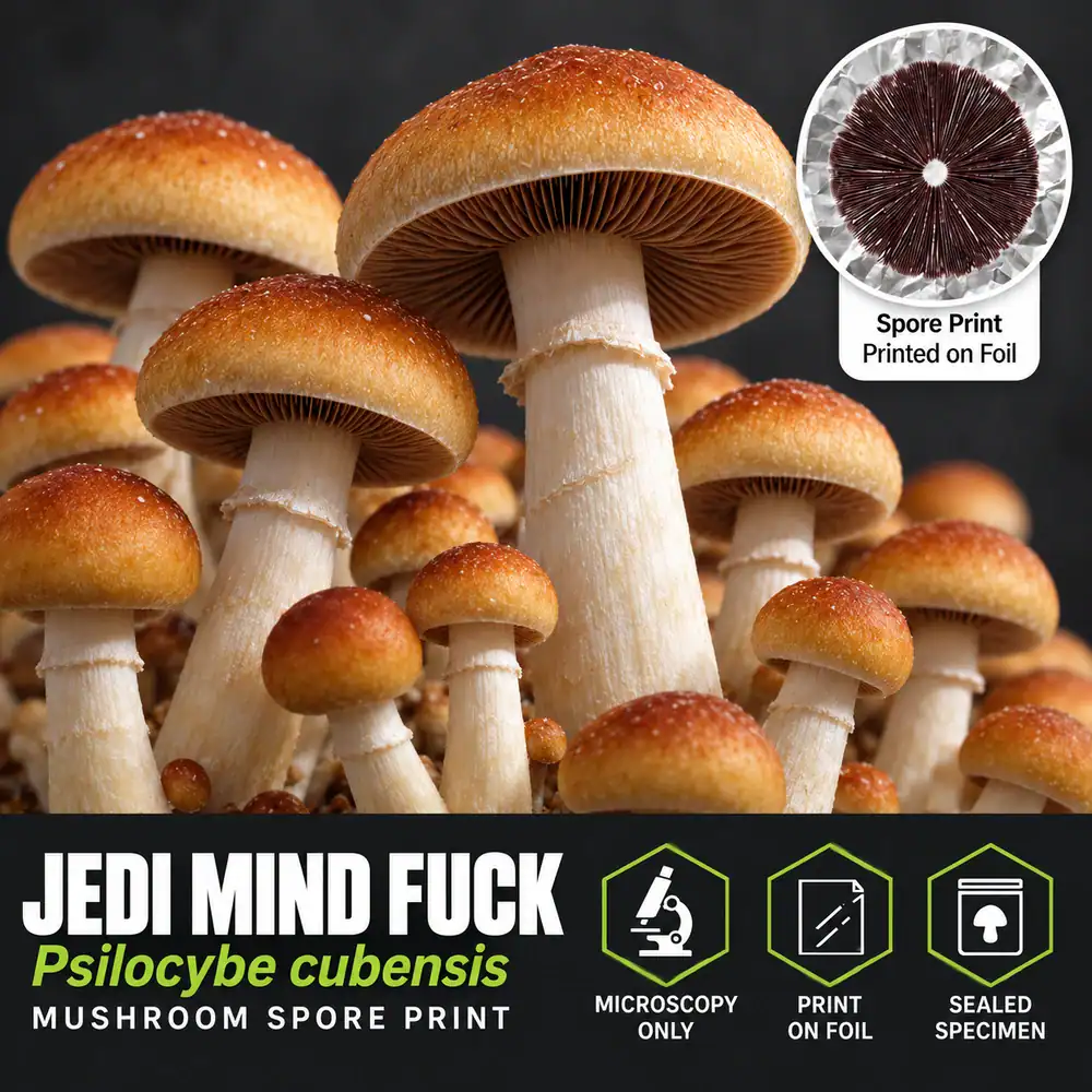 Jedi Mind Fuck Musrhoom Spore Print